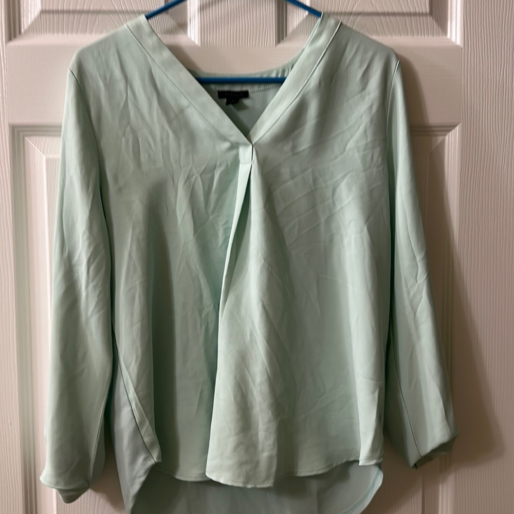 Ann Taylor mint long sleeve